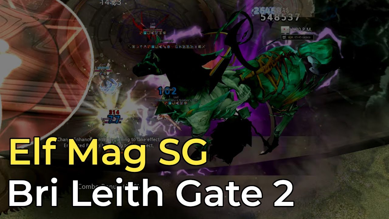 [Mabinogi] Bri Gate 2 4p Elf Mag SG