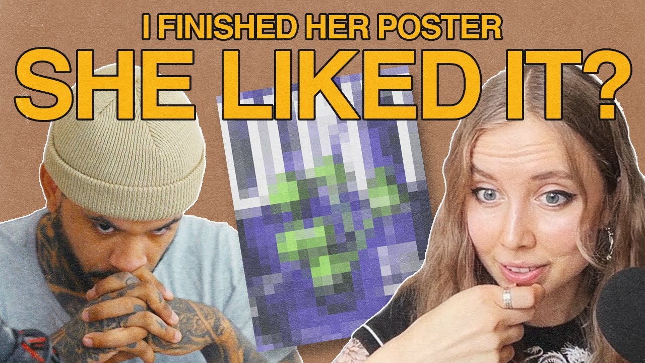 I Finished another Designer's Piece - POSTER CHALLENGE 1. PT 2 W/ Maria Tokar