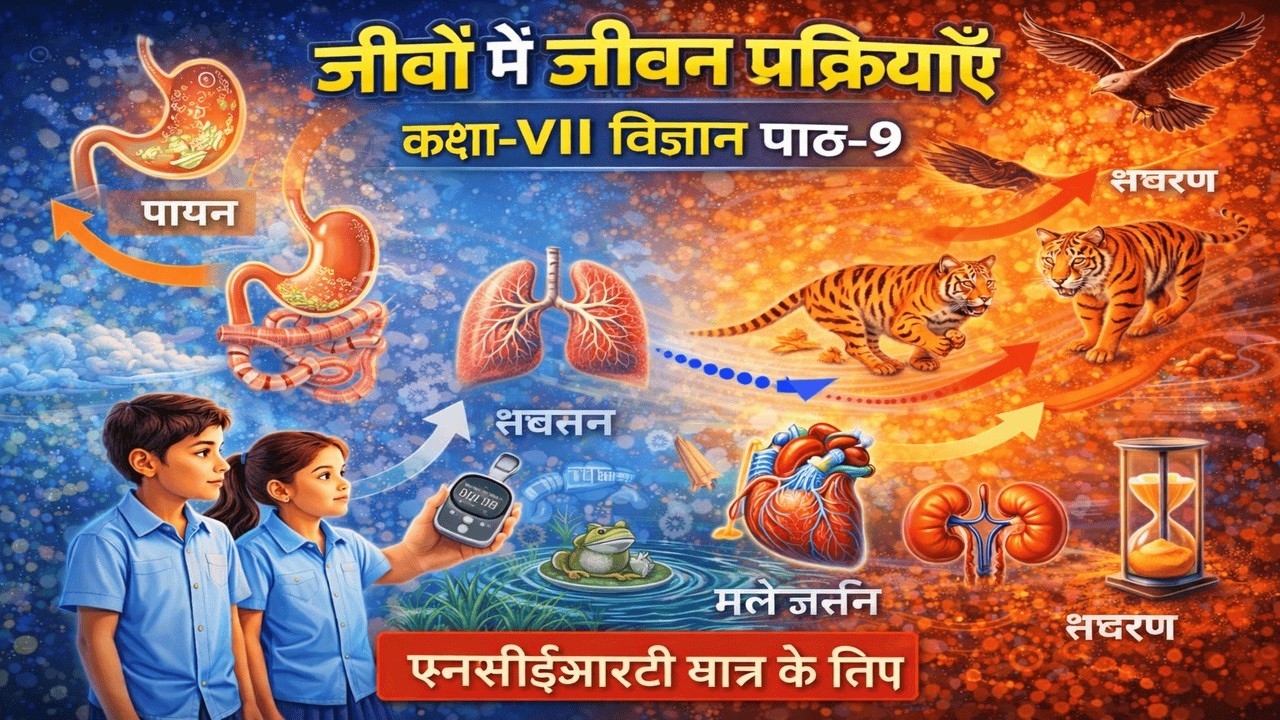 NCERT Class 7 Science Chapter 9: Life Processes in Animals | The Ultimate AI Guide (Hindi)