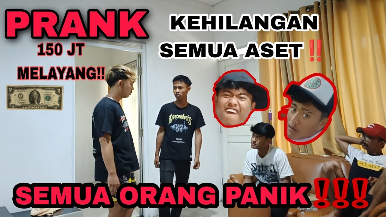 PRANK CACAN KEHILANGAN SEMUA ASET ‼️SEMUA TAK TERKENDALI ....