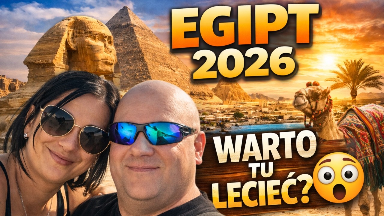 Zabrałem żonę do Egiptu&hellip;🌴 nie miała pojęcia! 😱🇪🇬 Urodzinowa niespodzianka a Hotel SZTOS !!!