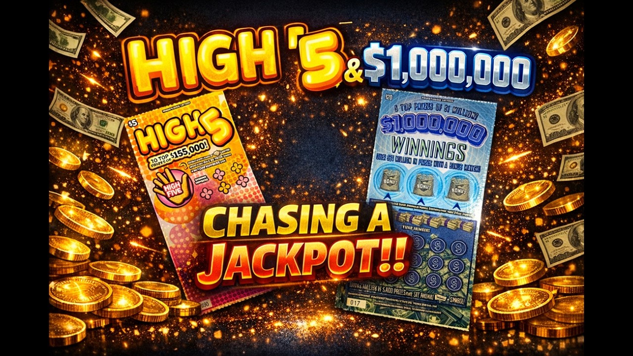 ‼️  PA Lottery HIGH 5’s & $1,000,000 WINNINGS — Chasing the BIG ONE!! 🤑