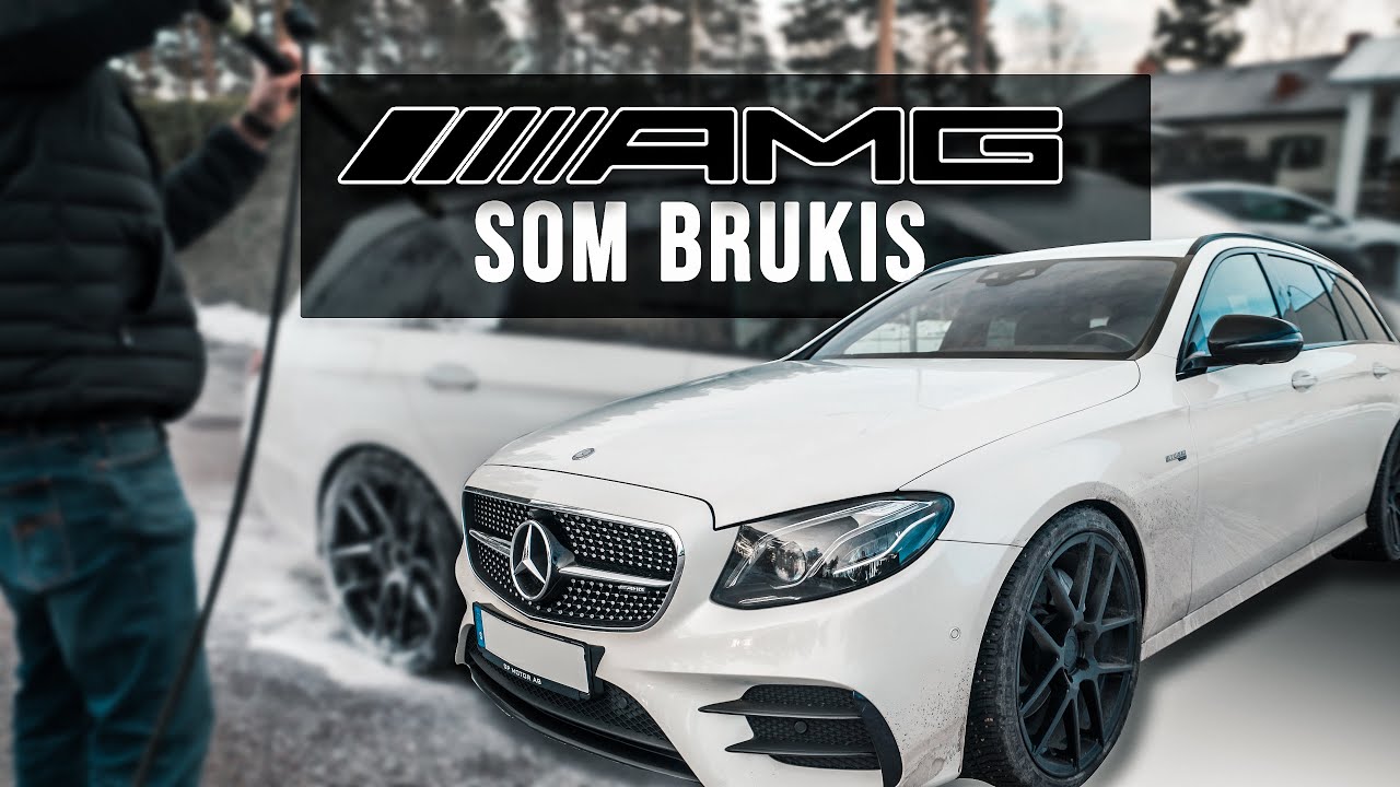 AMG SOM DAILY! | Vintertvätta E43 AMG med PUREEST