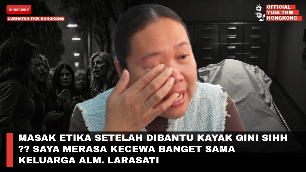 MASAK ETIKA SETELAH DIBANTU KAYAK GINI SIHH ?? SAYA MERASA KECEWA BANGET SAMA KELUARGA ALM. LARASATI