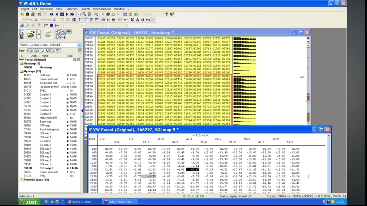 руководство winols, часть 14, в которой я объяснил TDI VW Passat