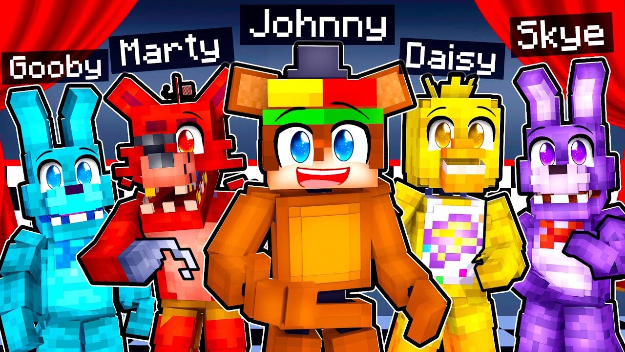Five Nights at JOHNNY'S in Minecraft…