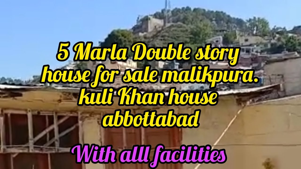 5 Marla Double story house for sale Milakpura  kolie Khan house Abbottabad with all facilities