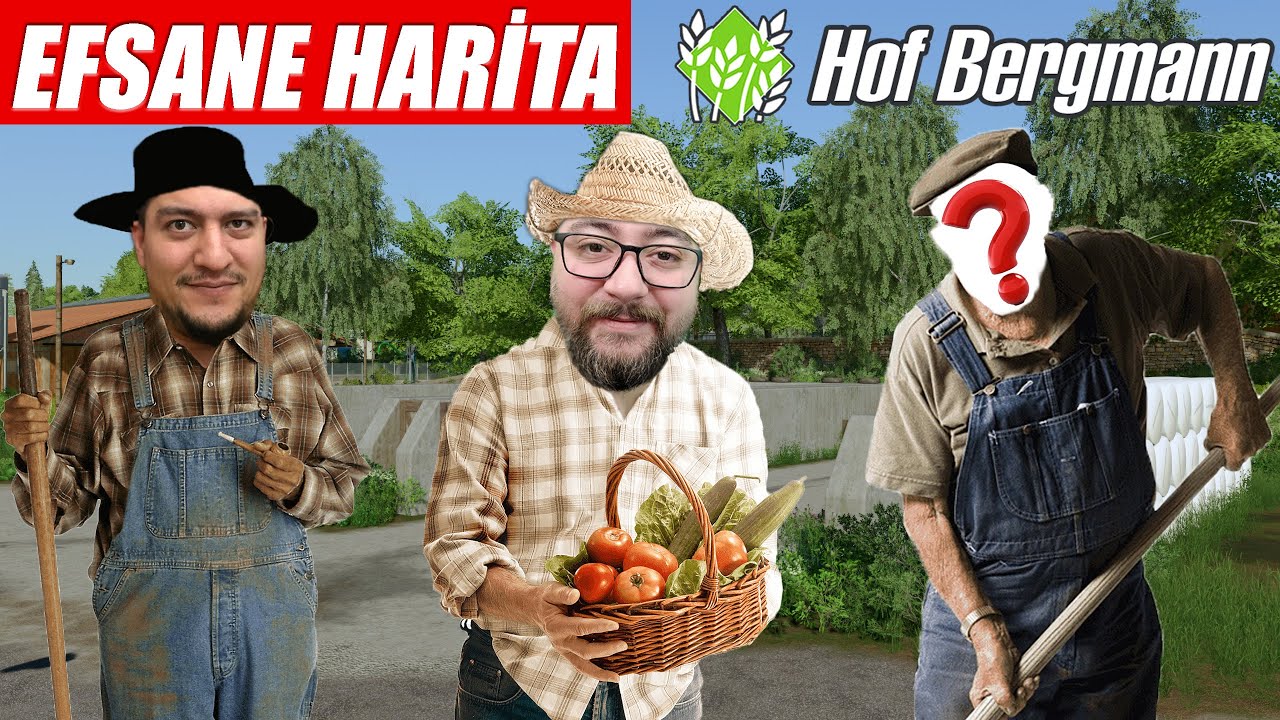 YENİ HARİTAMIZ HOF BERGMANN'DAYIZ #1 // YENİ IRGATIMIZ KİM?? | FS19 !!