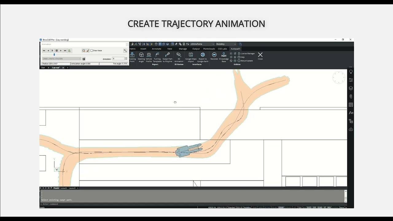 Lean Manufacturing - 4Lean Mizusumashi - Autopath Logistics trajectory simulation