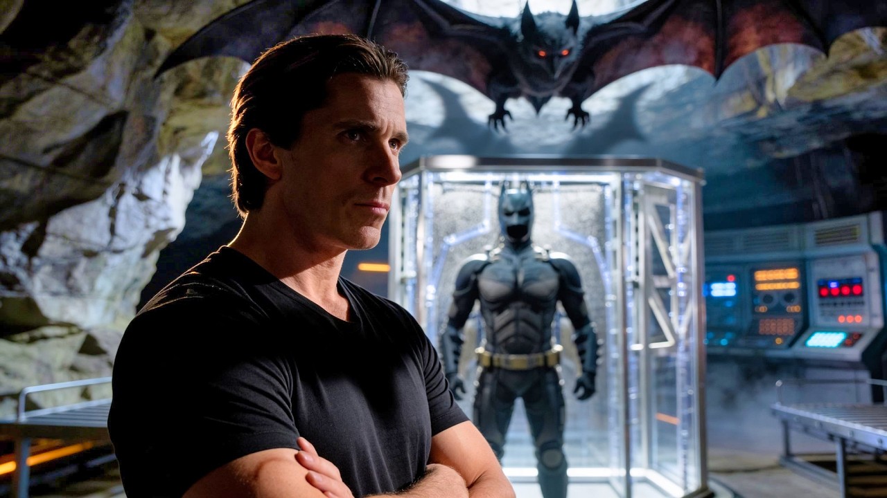 شاب بيلاقي بير مليان خفافيش وبيتحول للبطل باتمان ! ملخص فيلم Batman