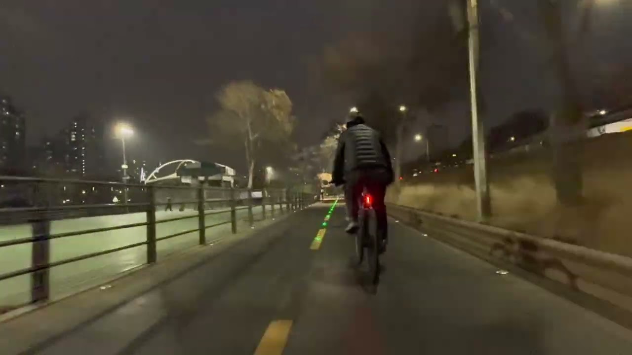 2026.02.05(Thu) 흑석-도봉산 따릉이 퇴근 라이딩 - Riding Back Home After Work(DDaReungYee Bicycle)