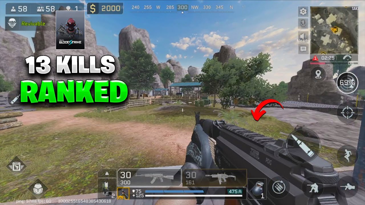 13 KILLS SOLO RANKED | PROJECT BLOODSTRIKE GAMEPLAY - WARZONE MOBILE LITE