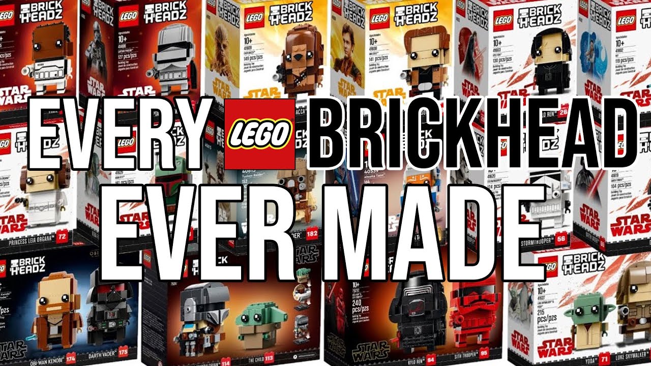 EVERY SINGLE LEGO Star Wars BrickHeadz Ever Made! (2017-2024)