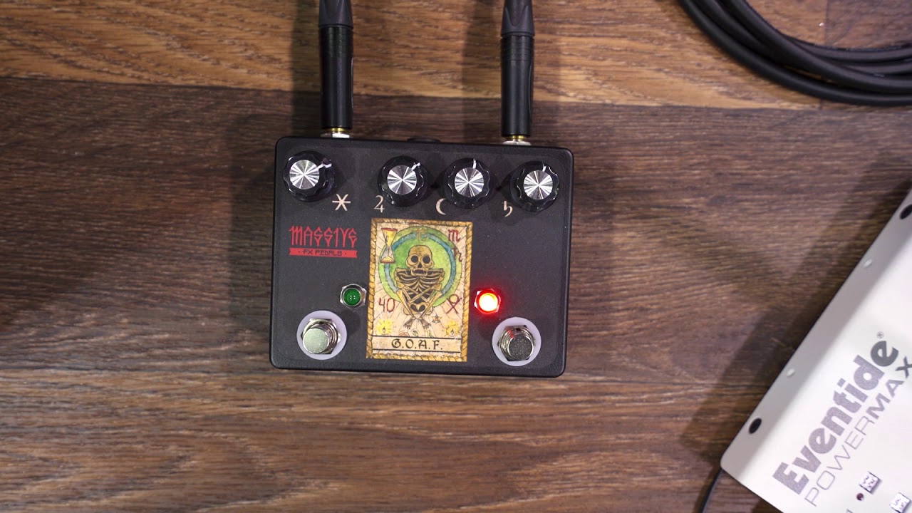 Massive FX Pedals   GOAF Fuzz Bass