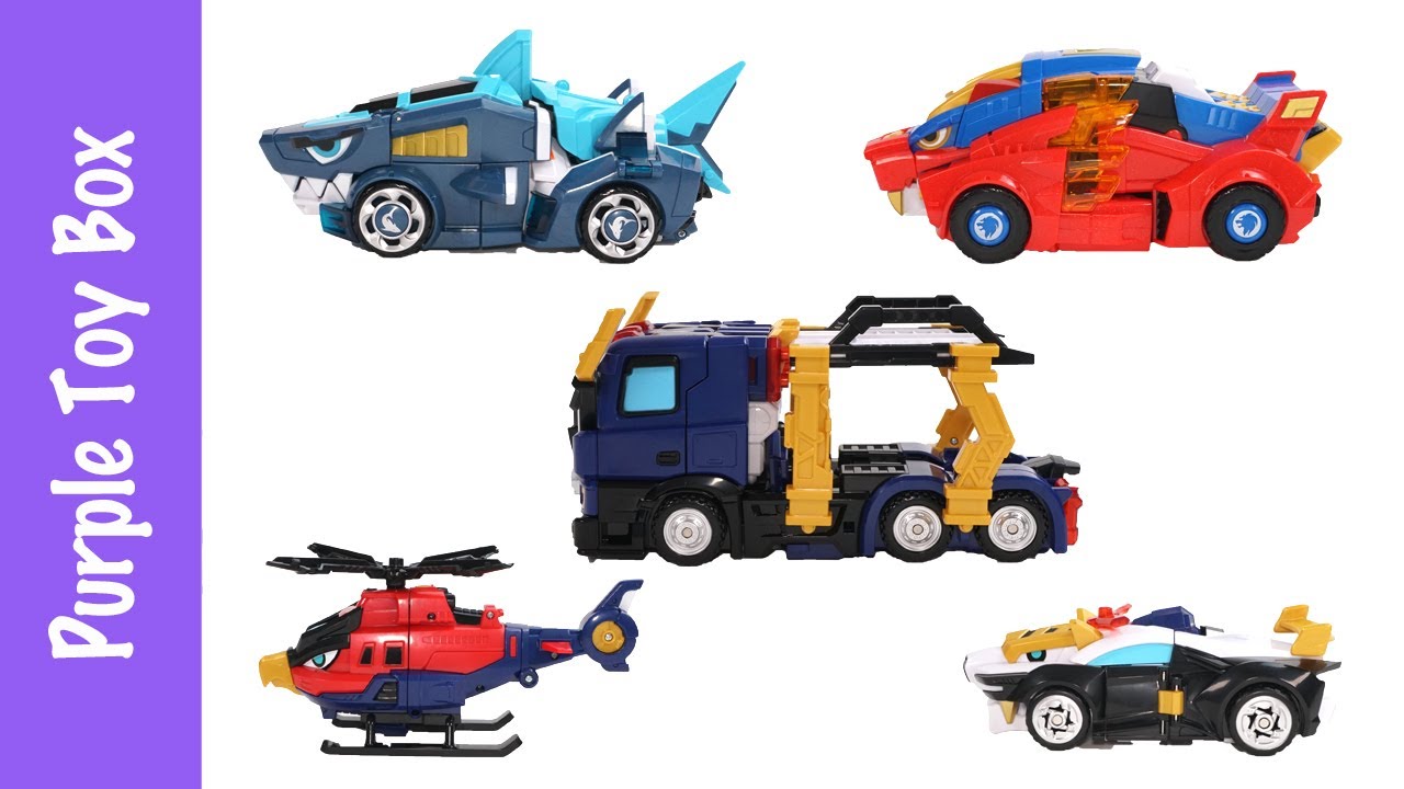 5x Mini Force The Space Police Toys Collection 미니특공대 우주경찰 장난감 모음