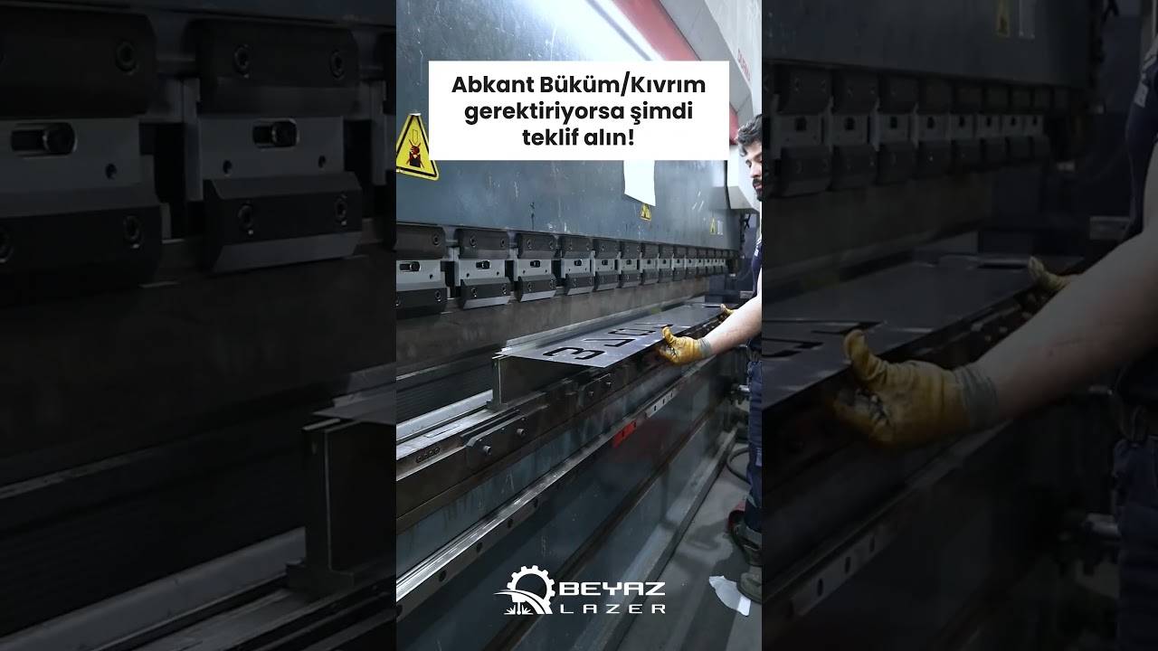Lazer Sac Kesim ve Abkant B&uuml;k&uuml;m Kıvrım Projelerimizden Kareler
