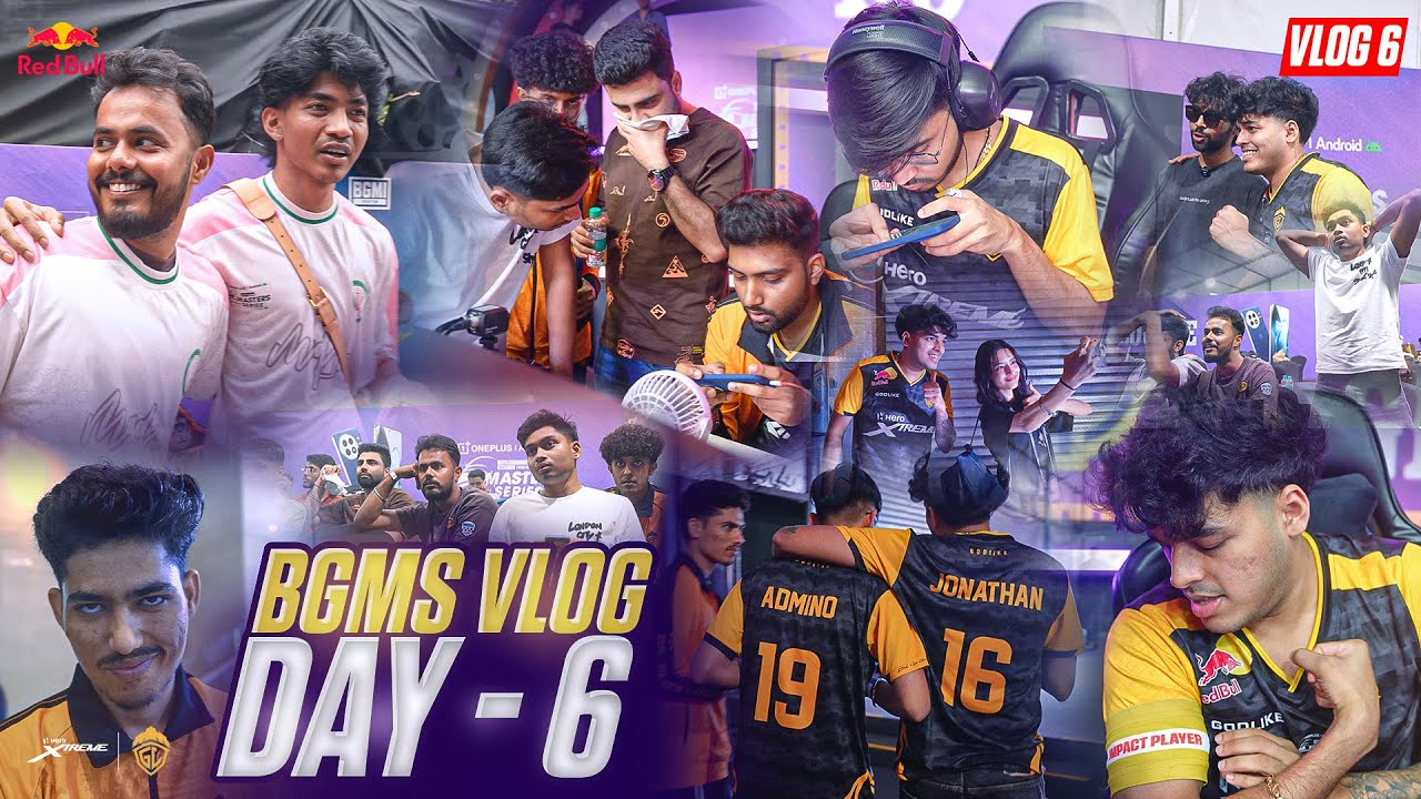 TERA BHAI RAHEGA TOP FRAGGER 💀 | BGMS VLOG DAY 6 | TEAM GODLIKE