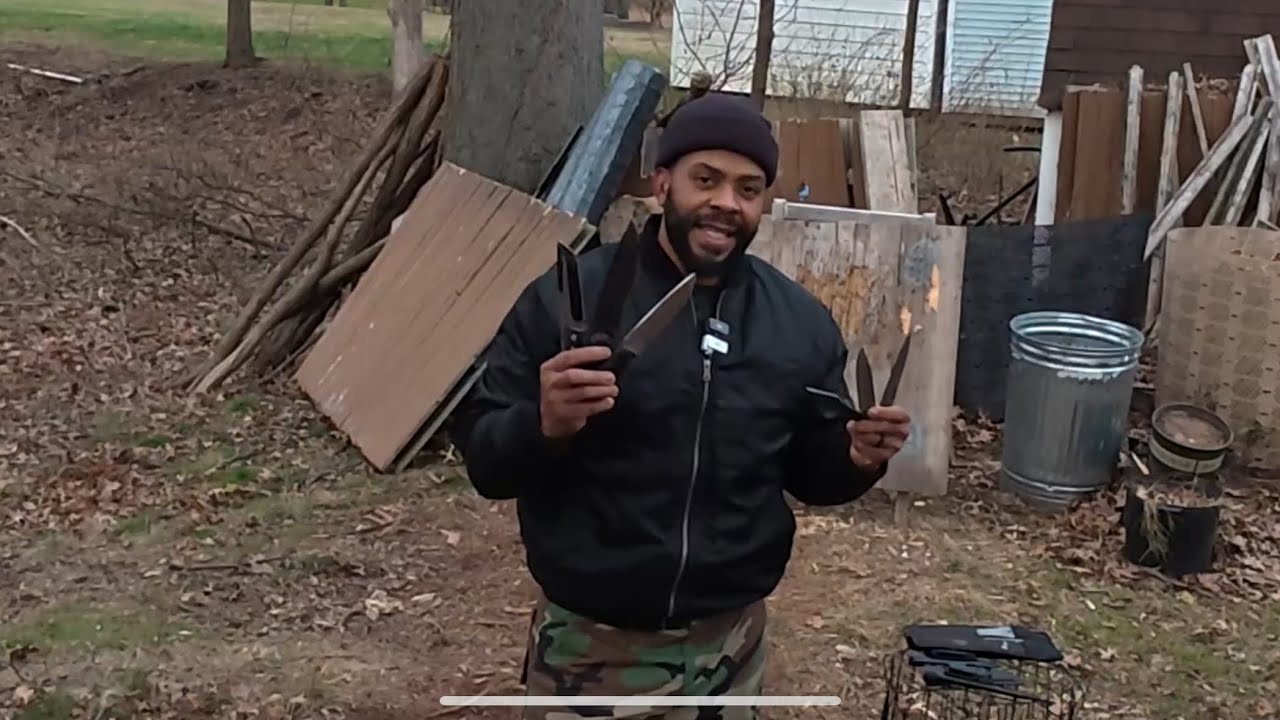 ￼THROWING HUNTING KNIVES VS THROWING KNIVES 