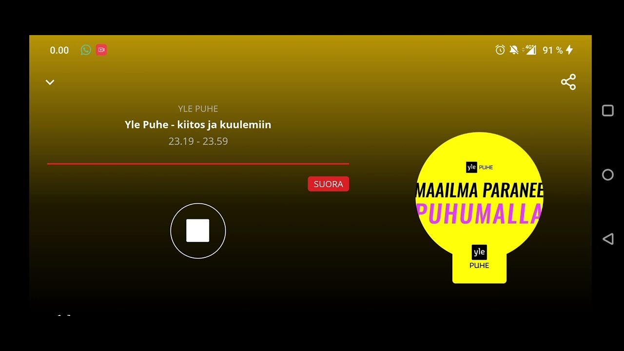 Yle Puheen viimeiset sekunnit