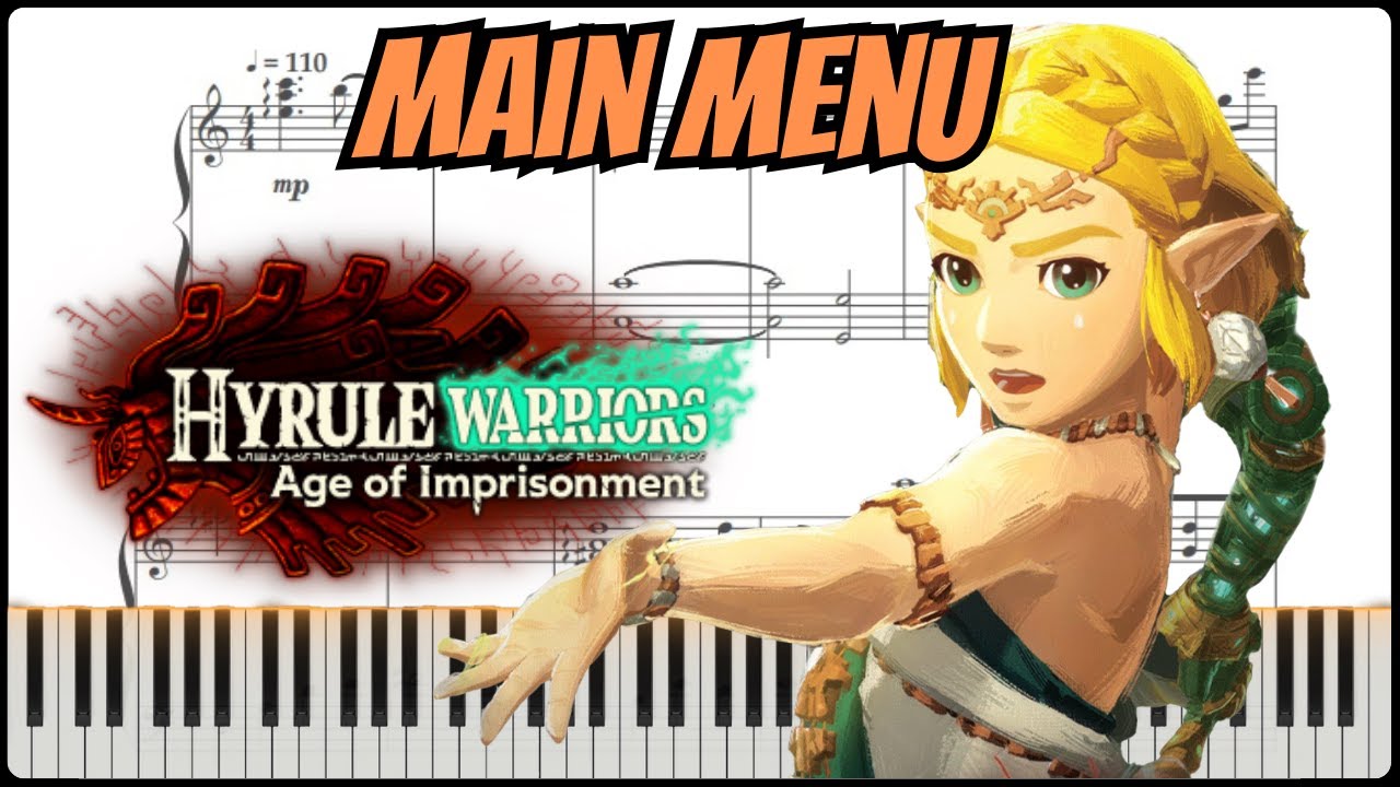 🎹 Hyrule Warriors: Age of Imprisonment - Main Theme (Dramatic Piano Arrangement + Sheets)