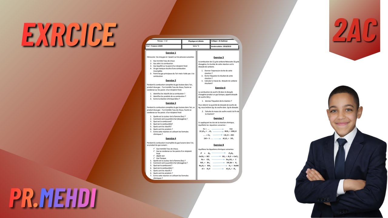 exercice / PC 2ac