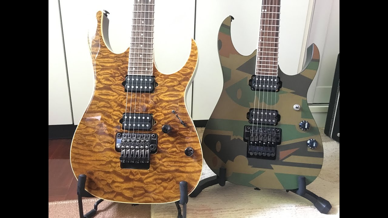 Ibanez Prestige RG2920z vs Ibanez JPM P4 Shootout