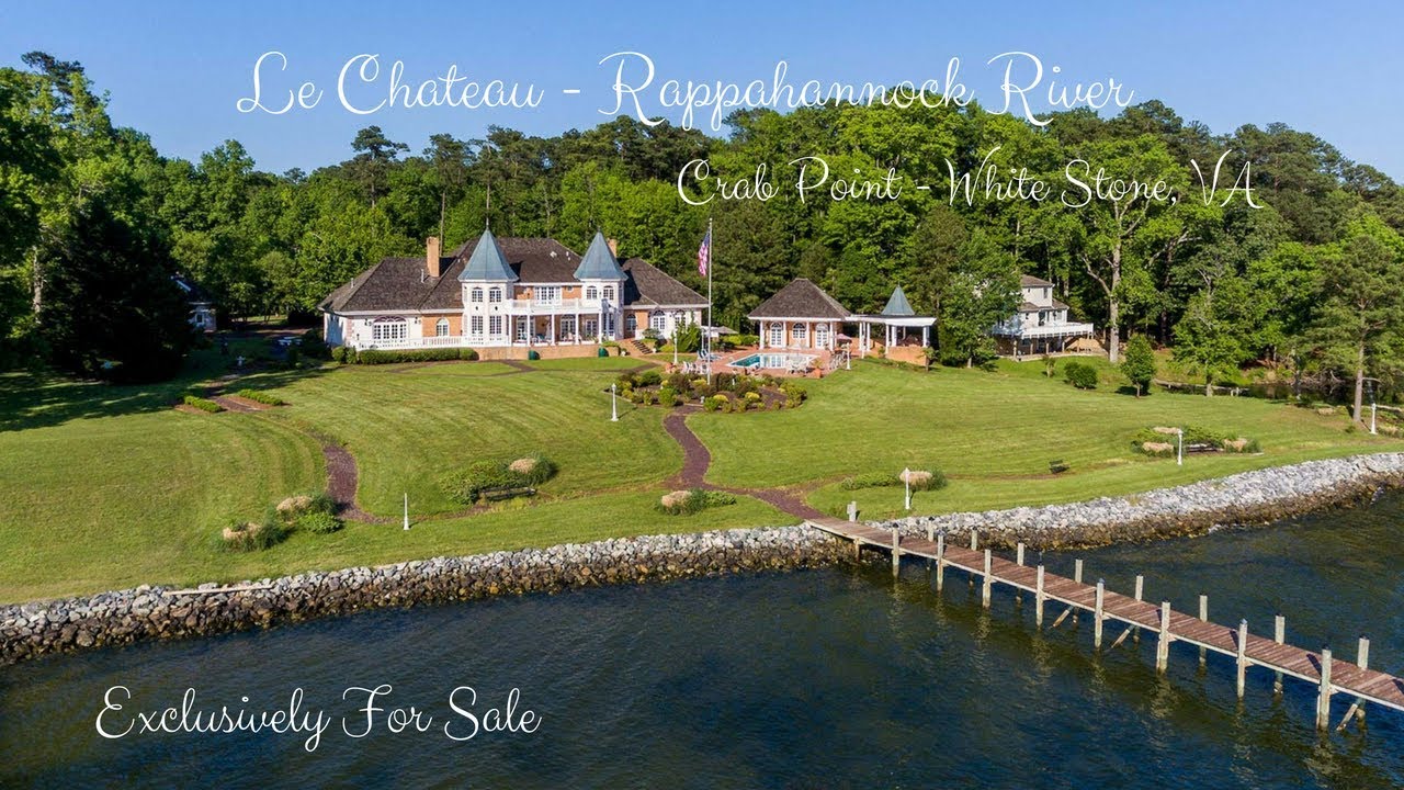 Le Chateau - Crab Point - White Stone, VA - Chesapeake Bay Properties
