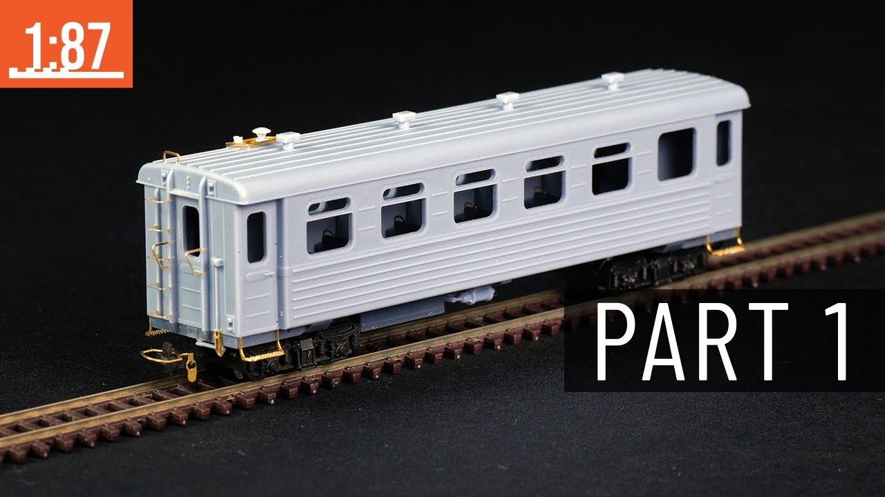 Как собрать вагон ПВ40 от Miniland.UA 1:87 H0e