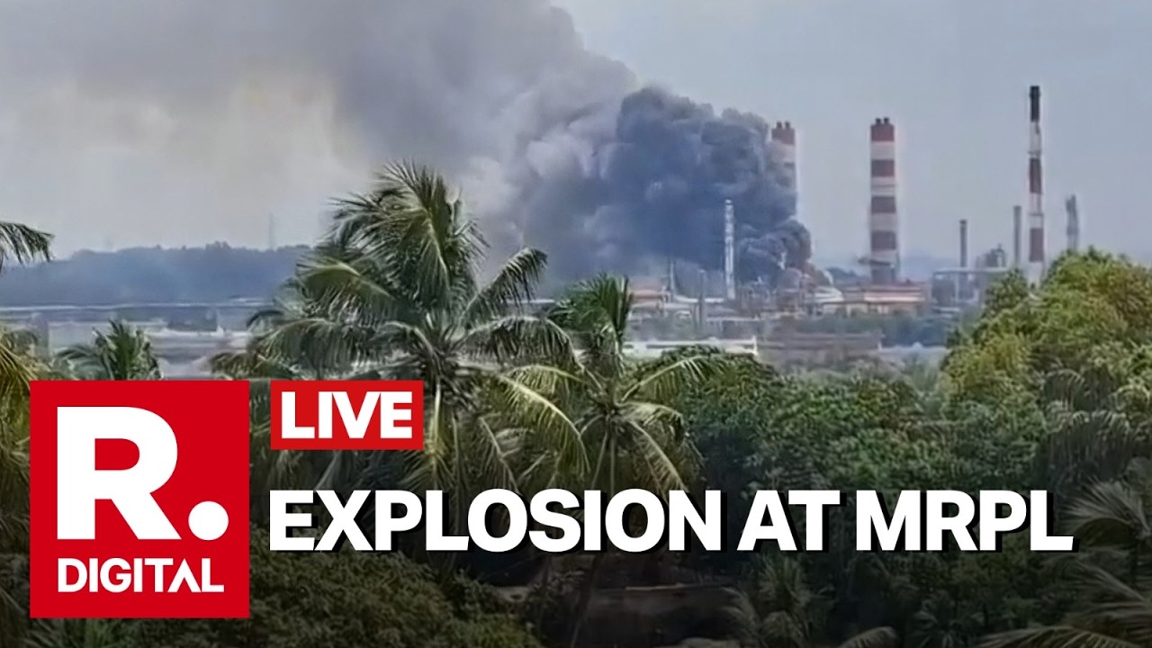 Explosion At MRPL: Republic Live From Mangaluru | Smoke Seen From Refinery, Loud Sound Heard