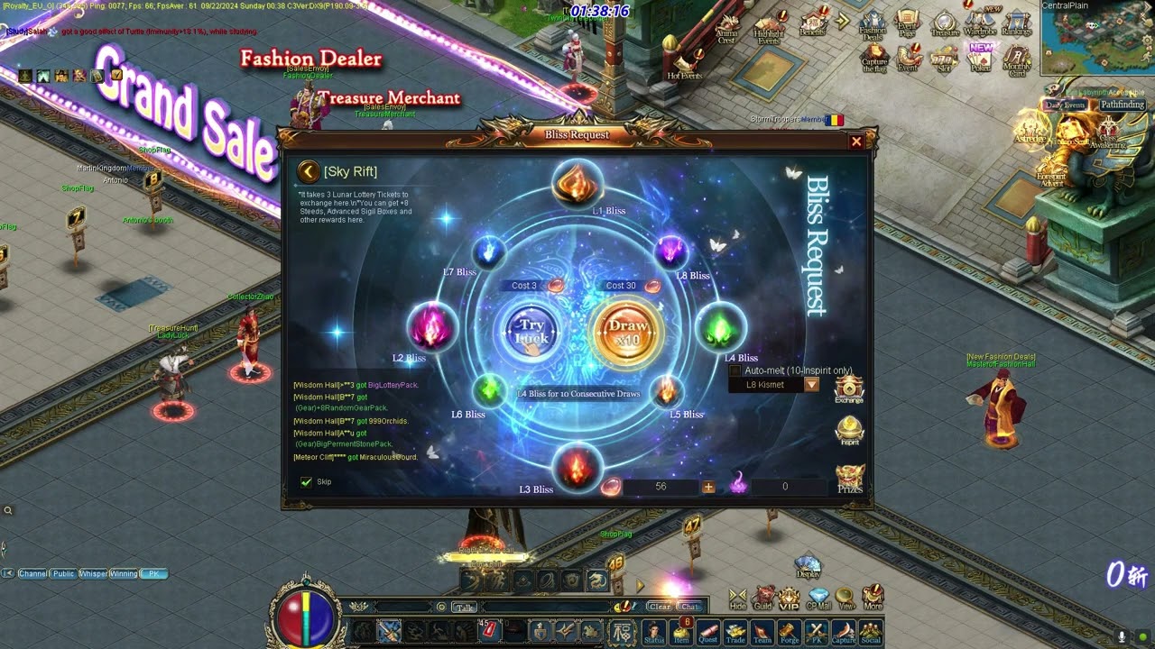 Conquer Online Trying Out The New (Lunar Lottery)
