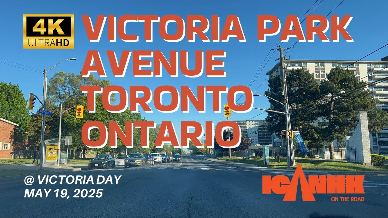 Scenic Driving on Victoria Park Avenue | Toronto, Ontario, Canada | ASMR Driving Tour 4K