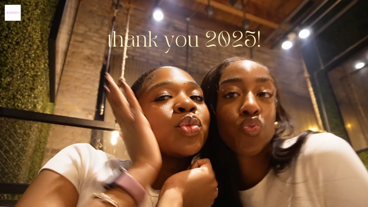 happy new year! friends in town, life updates, shopping hauls, apartment updates, 2025 closeout!