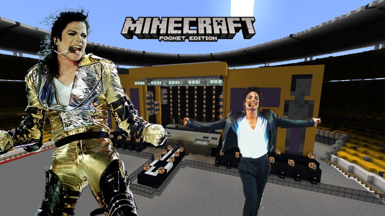MICHAEL JACKSON HISTORY TOUR-minecraft pe (remake)