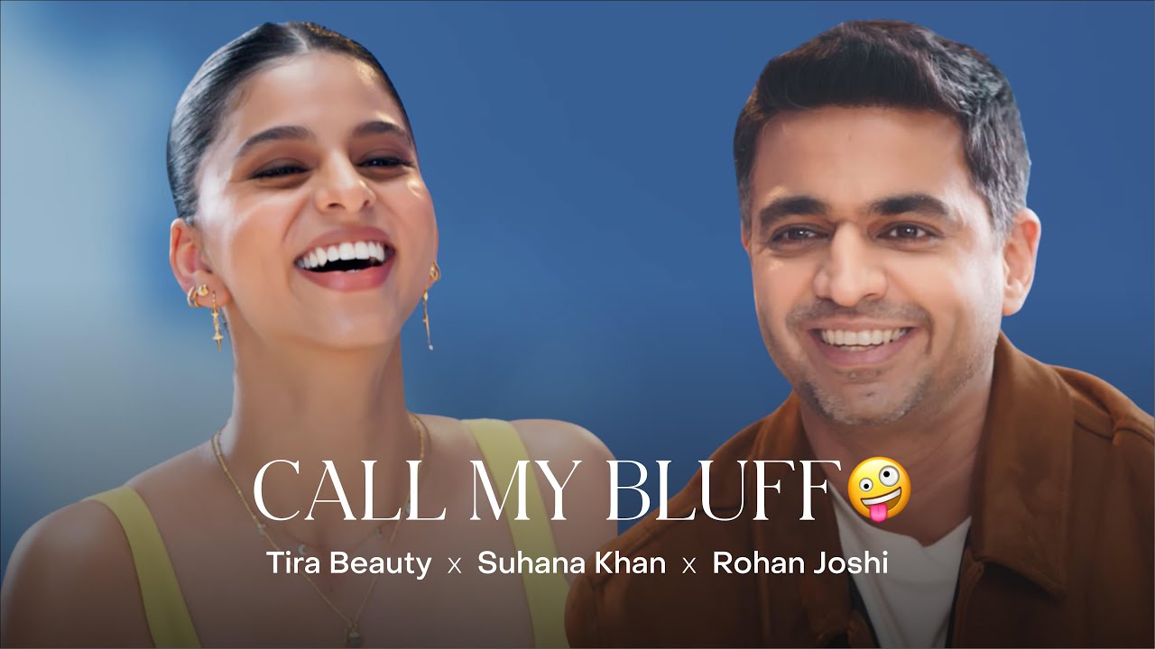 Call My Bluff with Suhana Khan & Rohan Joshi | A Hilarious Beauty Challenge!