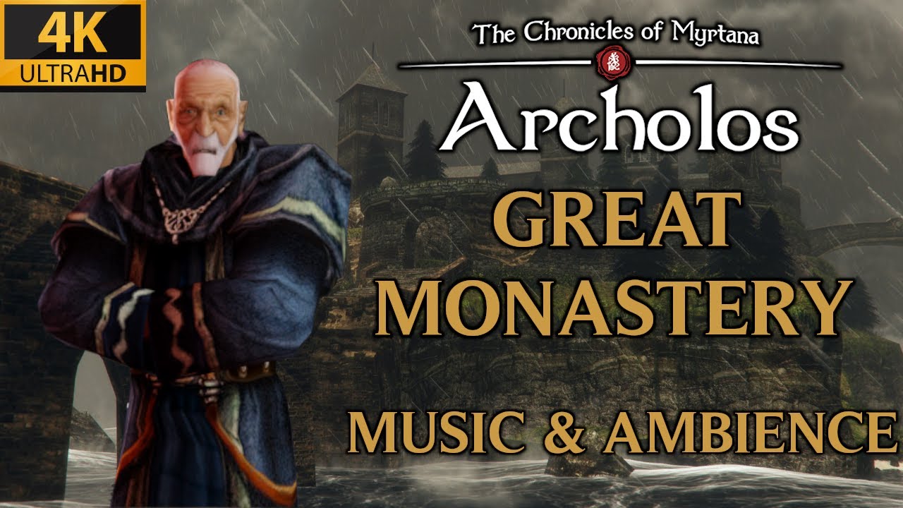 Great Monastery - 10 Hour Music & Ambience | The Chronicles of Myrtana Soundtrack
