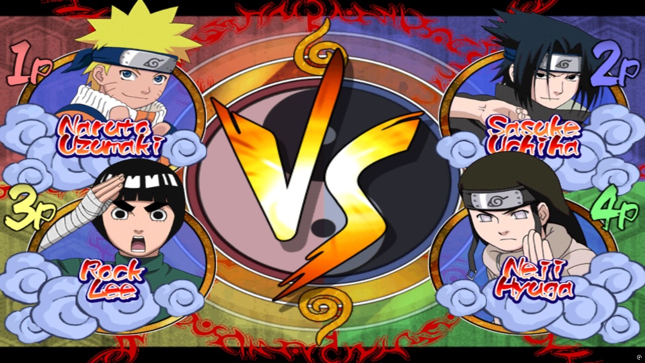 Naruto clash of ninja Revolution 4 player showdown #4