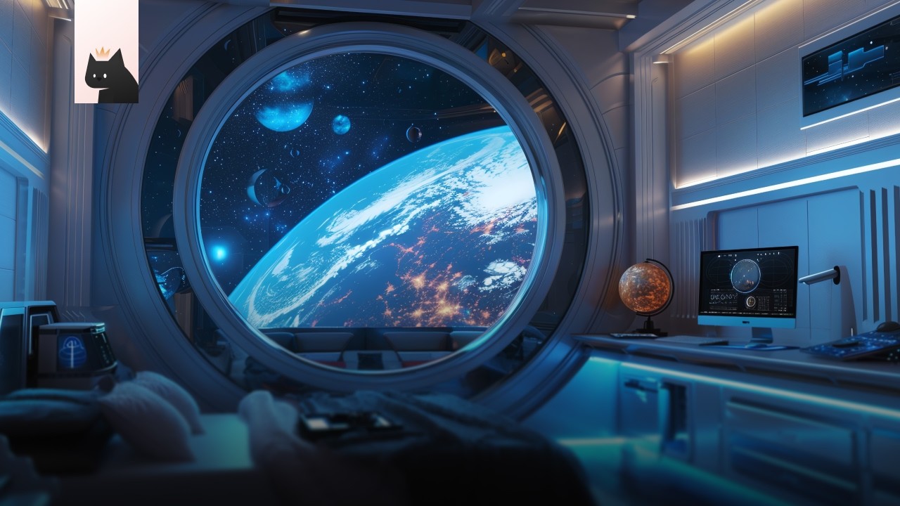 Sleeping Alone in Space (2 Hours)