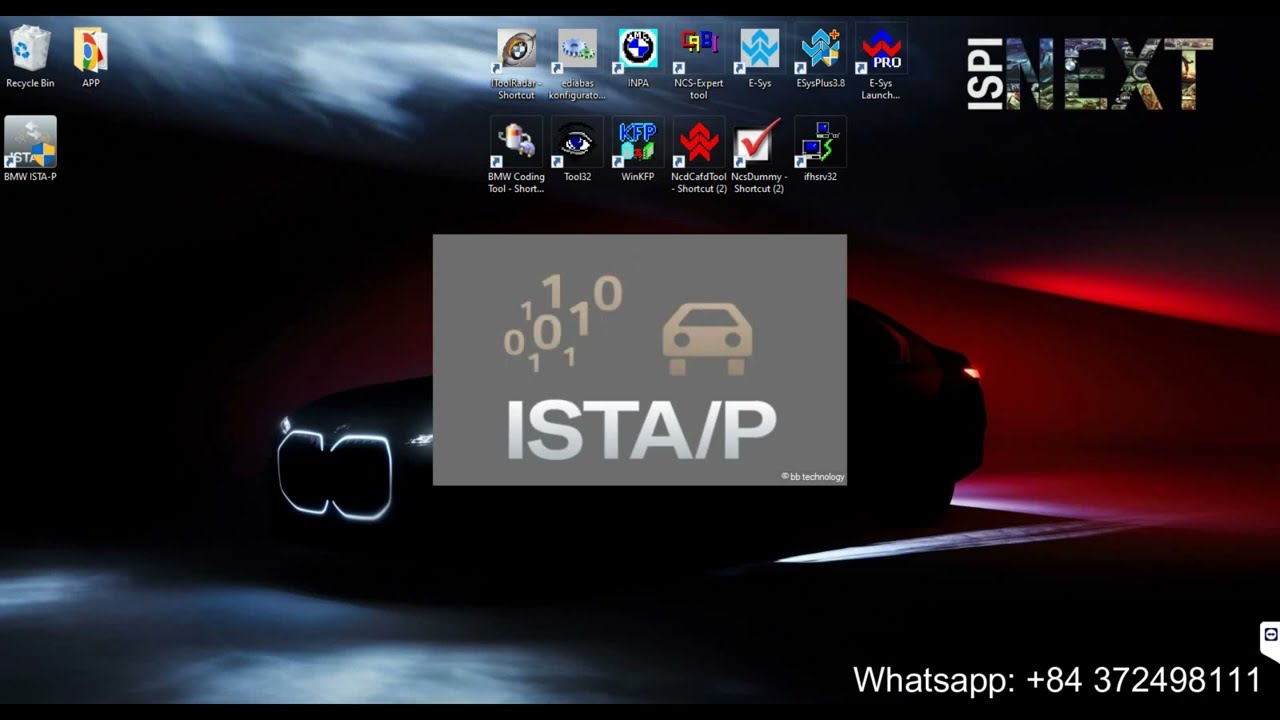 Installation Instructions ISTA-P 3.72.0.300 - Programming BMW Series E
