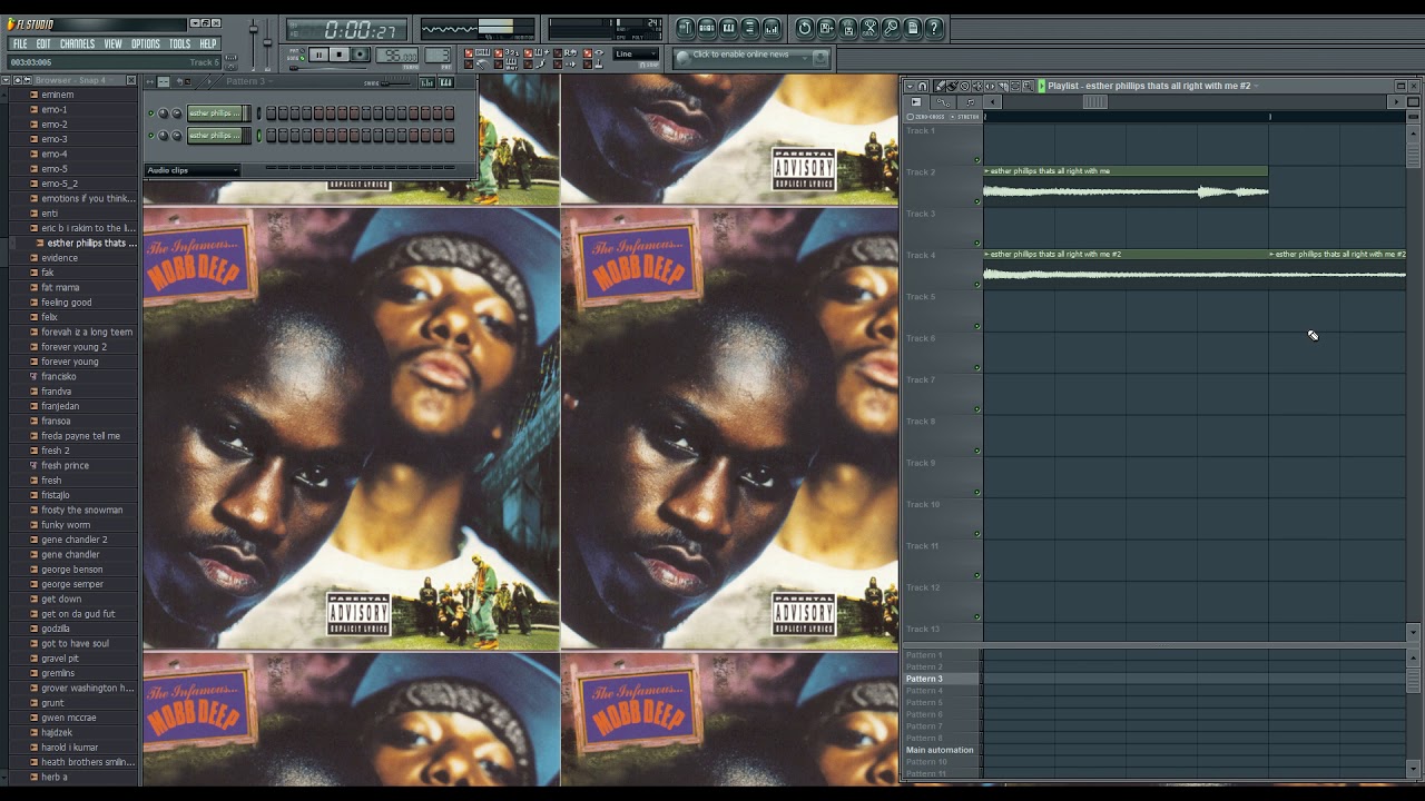 FL Studio Tutorial: Mobb Deep - Give Up the Goods (Just Step)