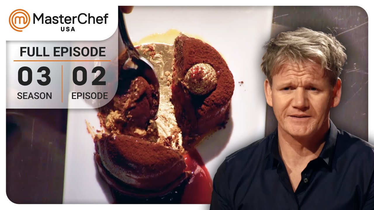 Chocolate Custard with Raspberry Steals the Show | MasterChef USA | Food Show