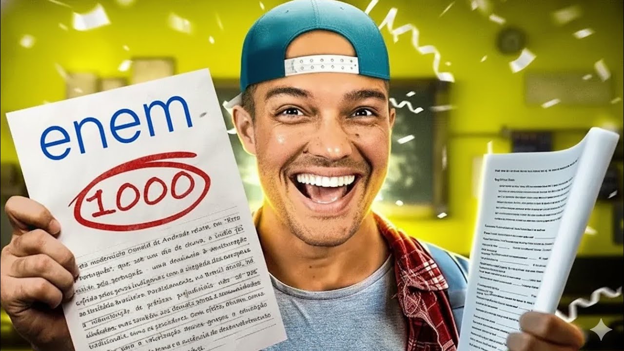 Revisão Final Enem 2025 para tirar 1000 pela 1ª vez