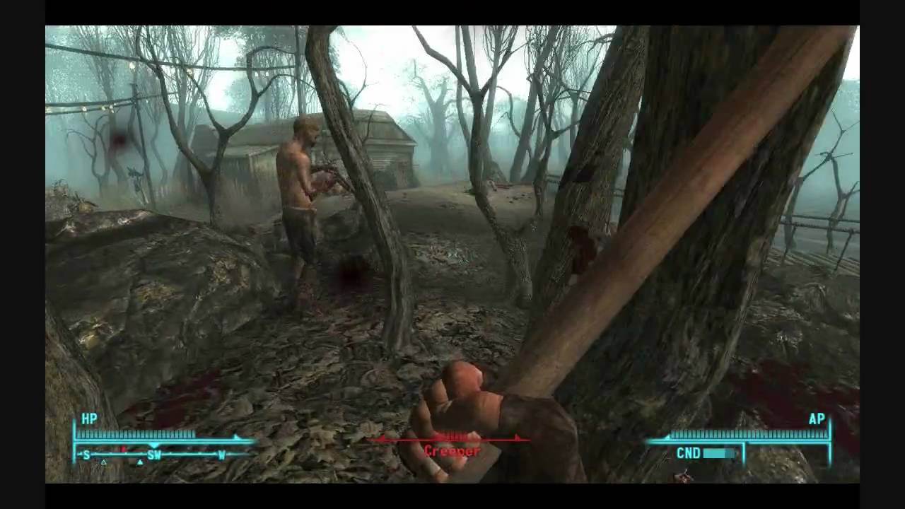 Fallout 3 Unique Weapons - Point Lookout - The Dismemberer