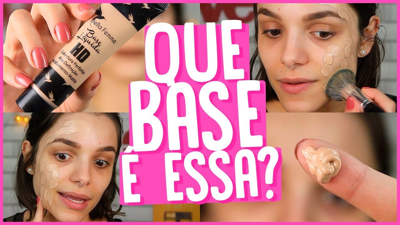 FUI SURPREENDIDA!! 😱 BASE BELLA FEMME