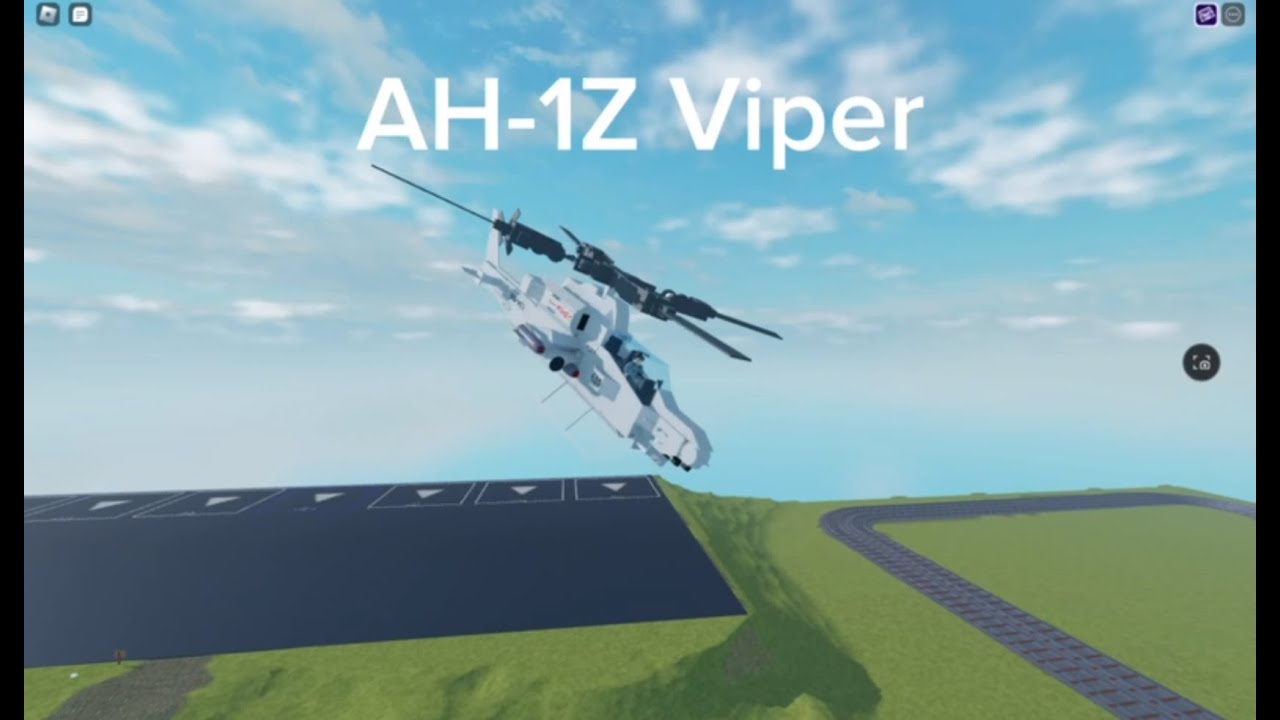 AH-1Z Viper tutorial in plane crazy 【ROBLOX】