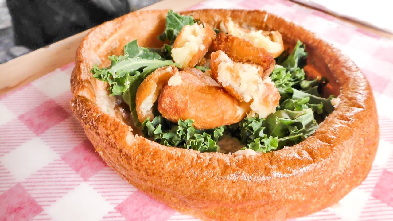 Yorkshire Pudding Wrap Tasted in Soho, Street Food of Central London