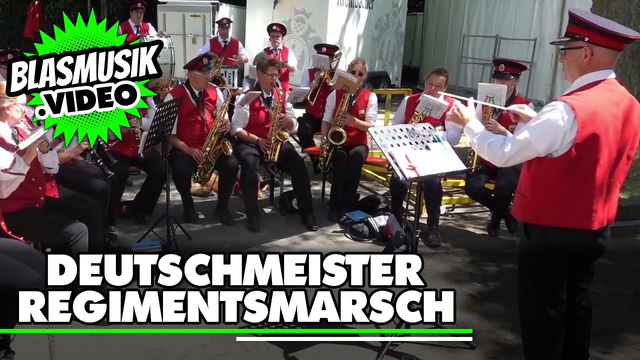 🟢 Deutschmeister Regimentsmarsch 🎼 | Ruhrtalbläser Menden - Halingen