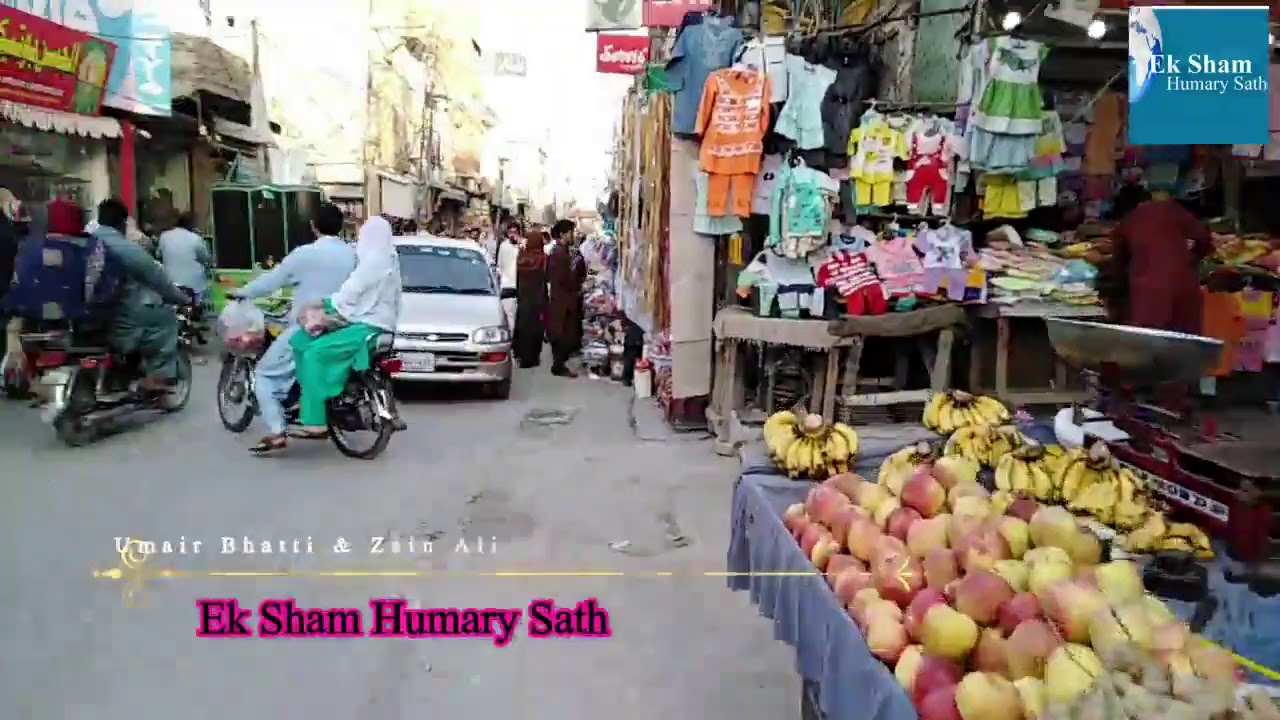 EXPLORING ! TENCH BHATTA BAZAAR RAWALPINDI Best Place For shopping in Pakistan (Ek Sham Humary Sath)