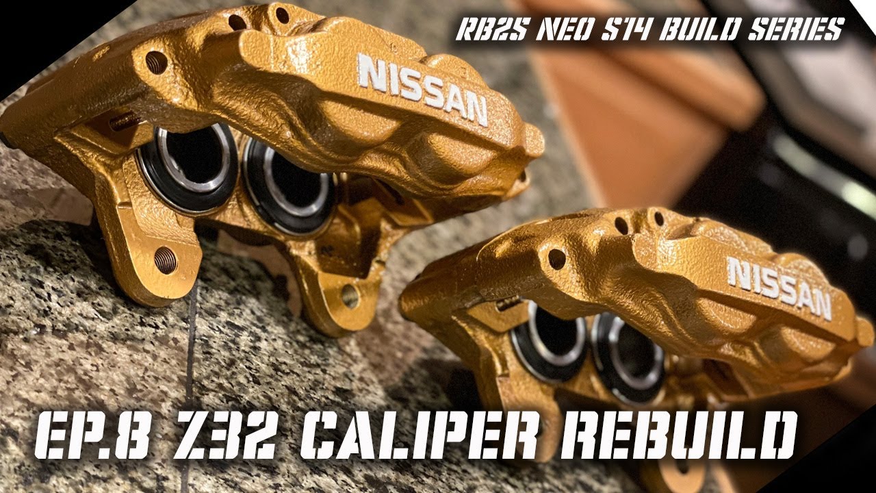Z32 300zx Caliper Rebuild DIY || Ep.8 RB25 Neo S14 Build Series