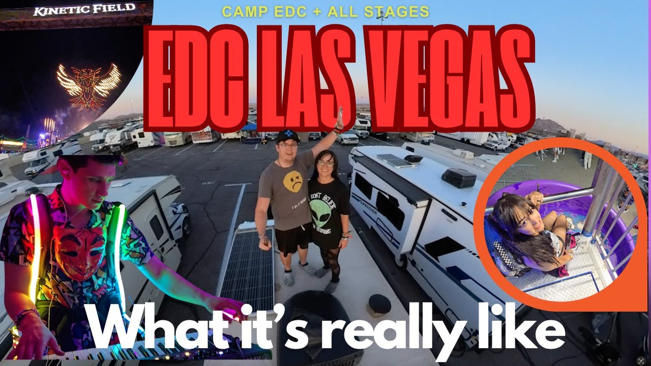 What’s It Like Camping at EDC 2025? Full Camp EDC Vlog + Every Stage Tour