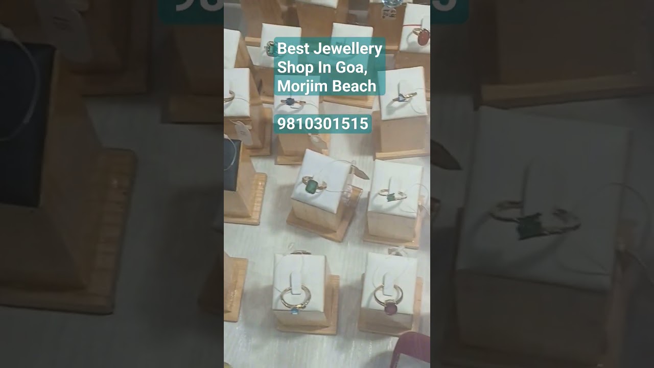 Best Jewellery #shop In #goa  | Morjim Beach Goa #shopping Guide | #diamond #necklace #ring #russia